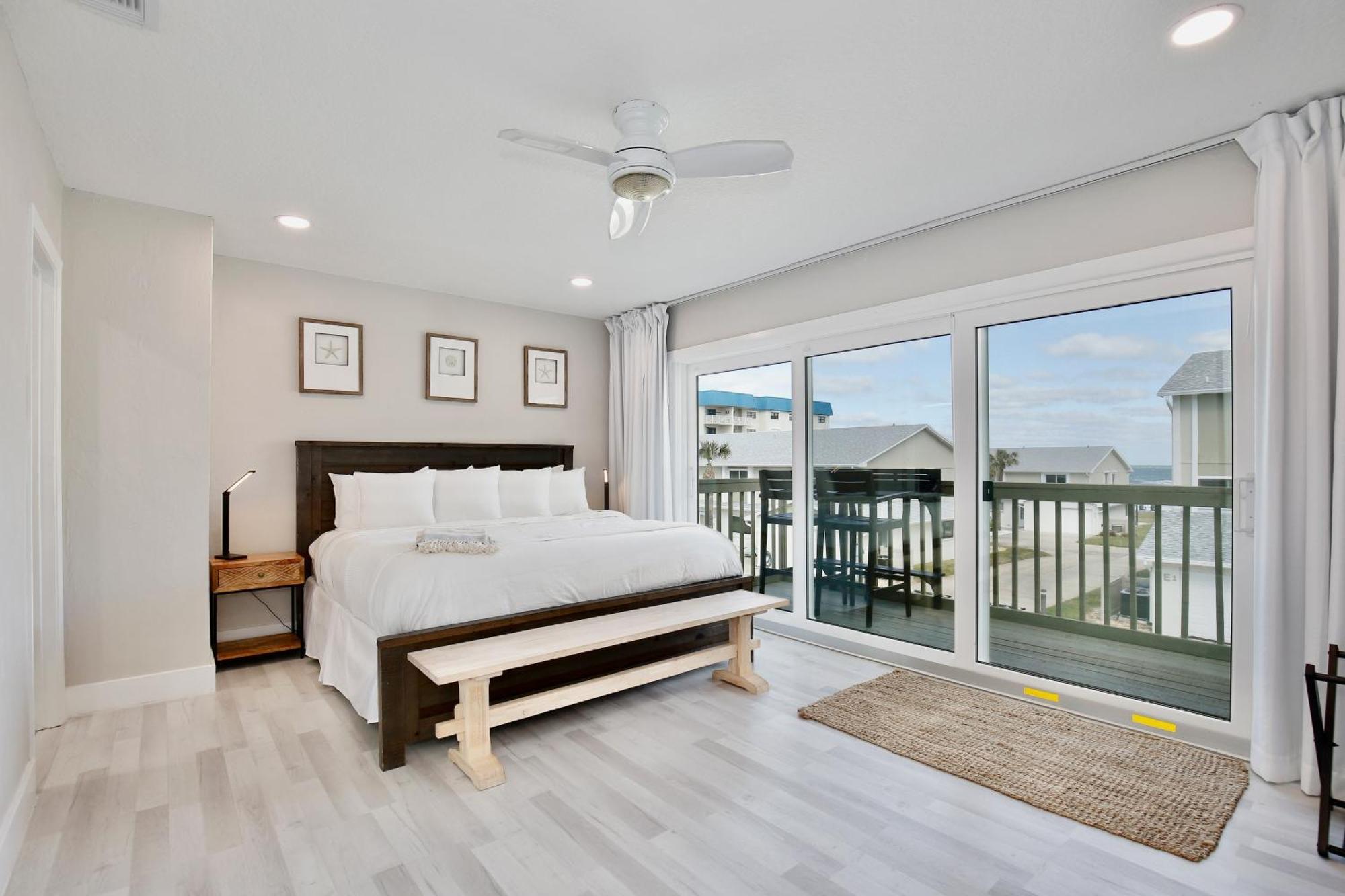 Zen Beach Retreat - Ocean View Townhouse -No Drive Beach نيو سميرنا بيتش المظهر الخارجي الصورة