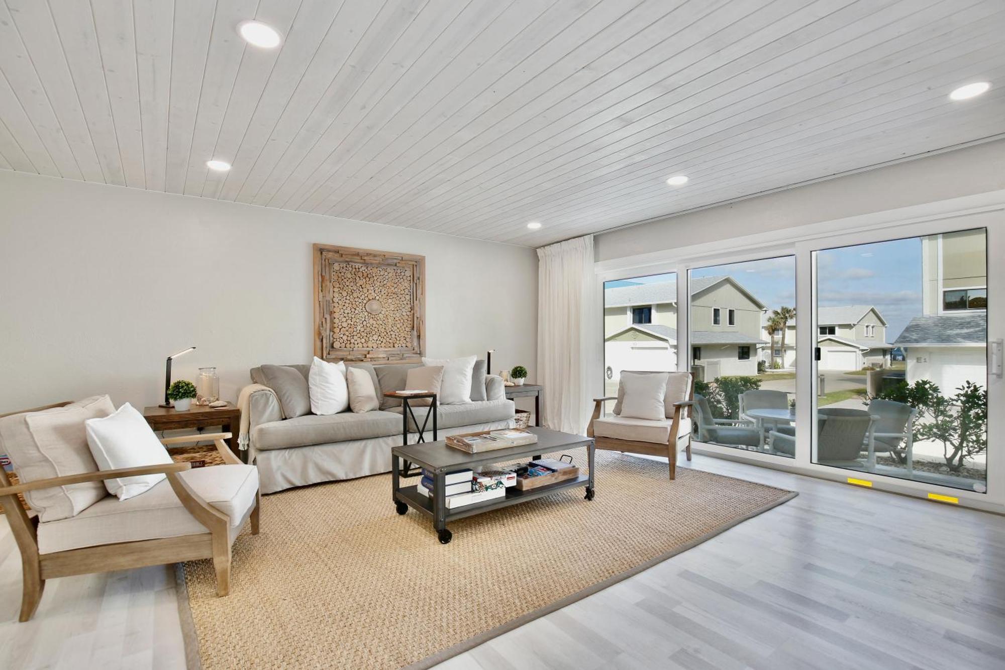 Zen Beach Retreat - Ocean View Townhouse -No Drive Beach نيو سميرنا بيتش المظهر الخارجي الصورة