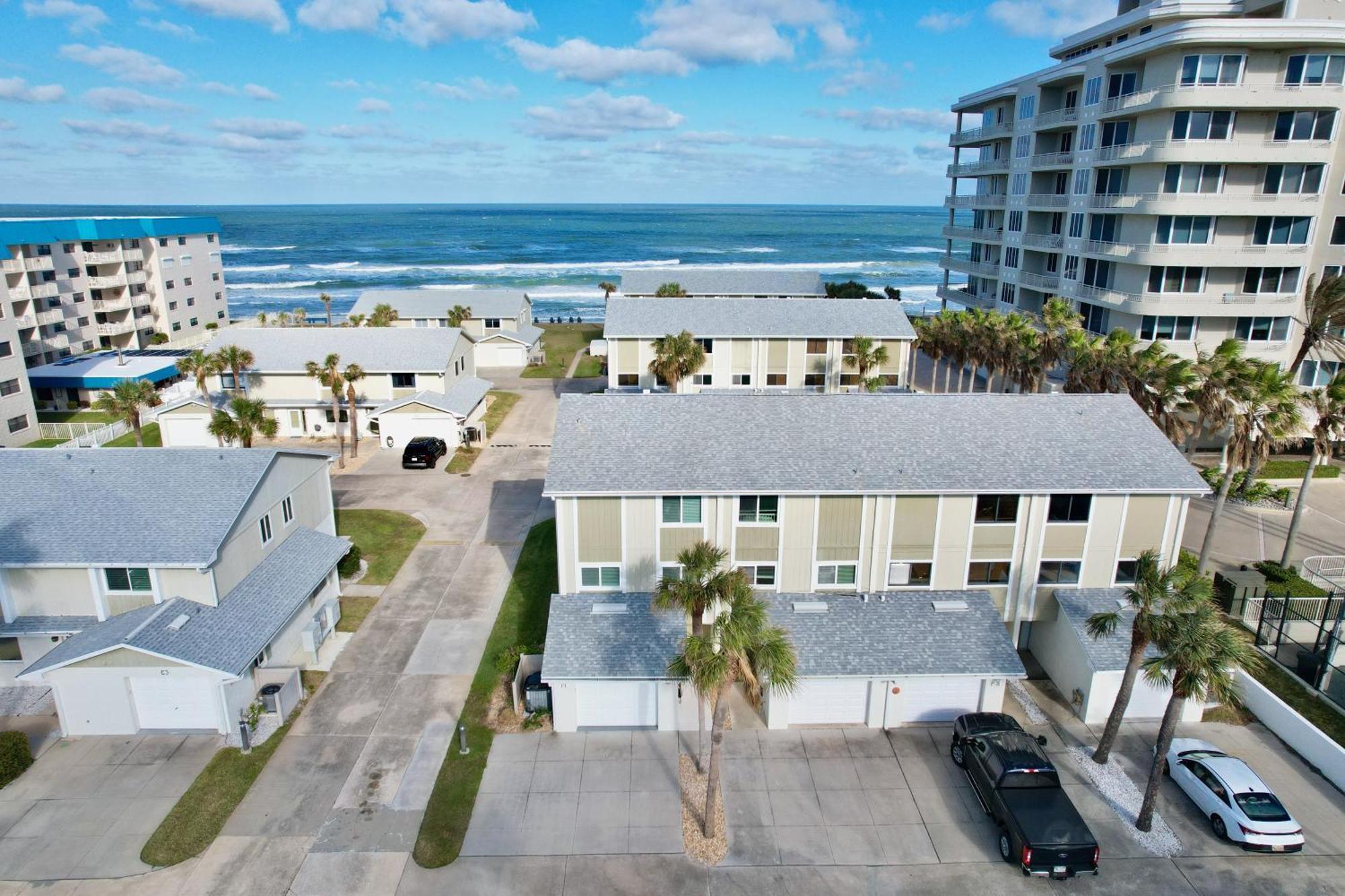 Zen Beach Retreat - Ocean View Townhouse -No Drive Beach نيو سميرنا بيتش المظهر الخارجي الصورة