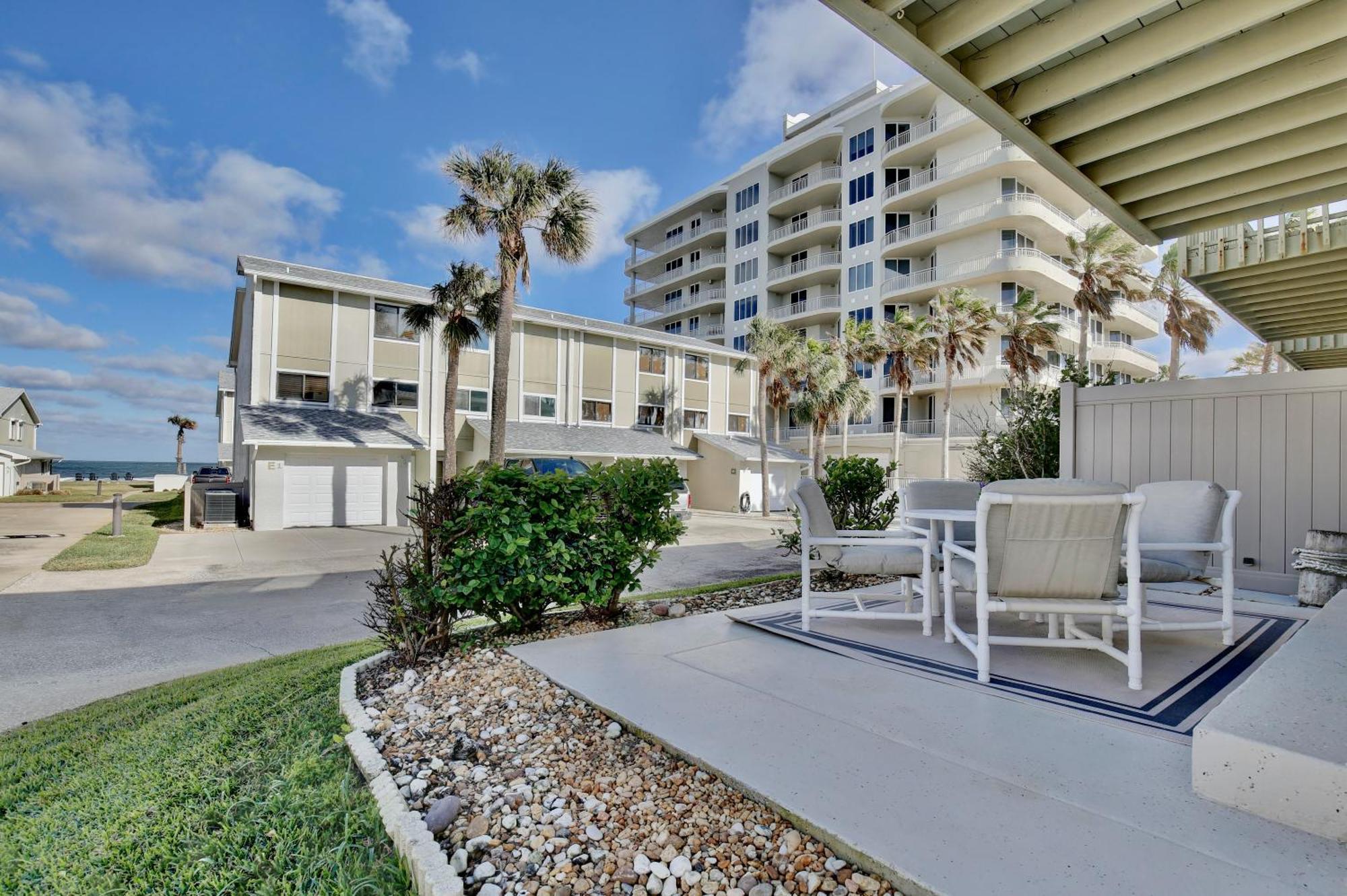 Zen Beach Retreat - Ocean View Townhouse -No Drive Beach نيو سميرنا بيتش المظهر الخارجي الصورة