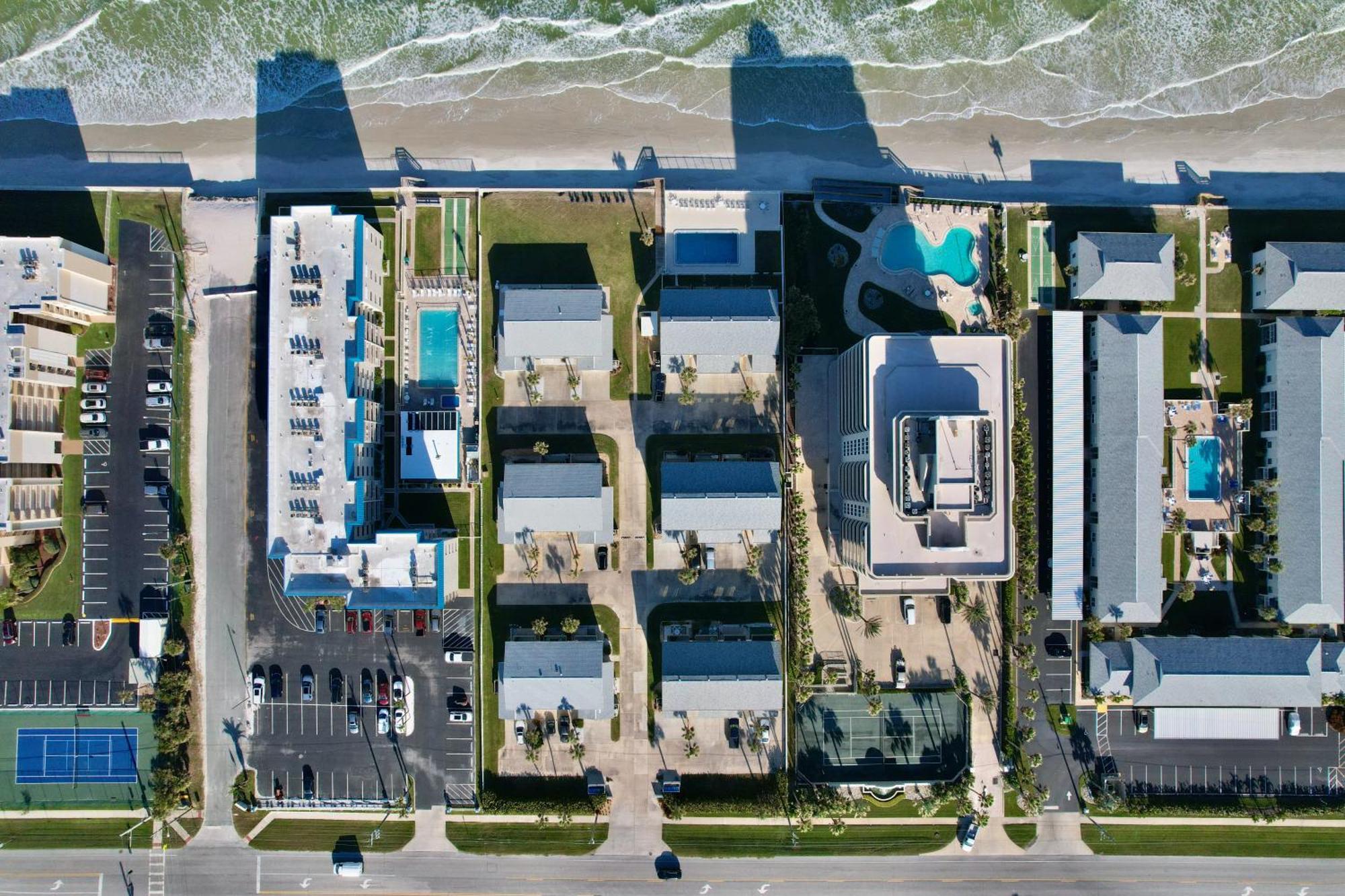 Zen Beach Retreat - Ocean View Townhouse -No Drive Beach نيو سميرنا بيتش المظهر الخارجي الصورة