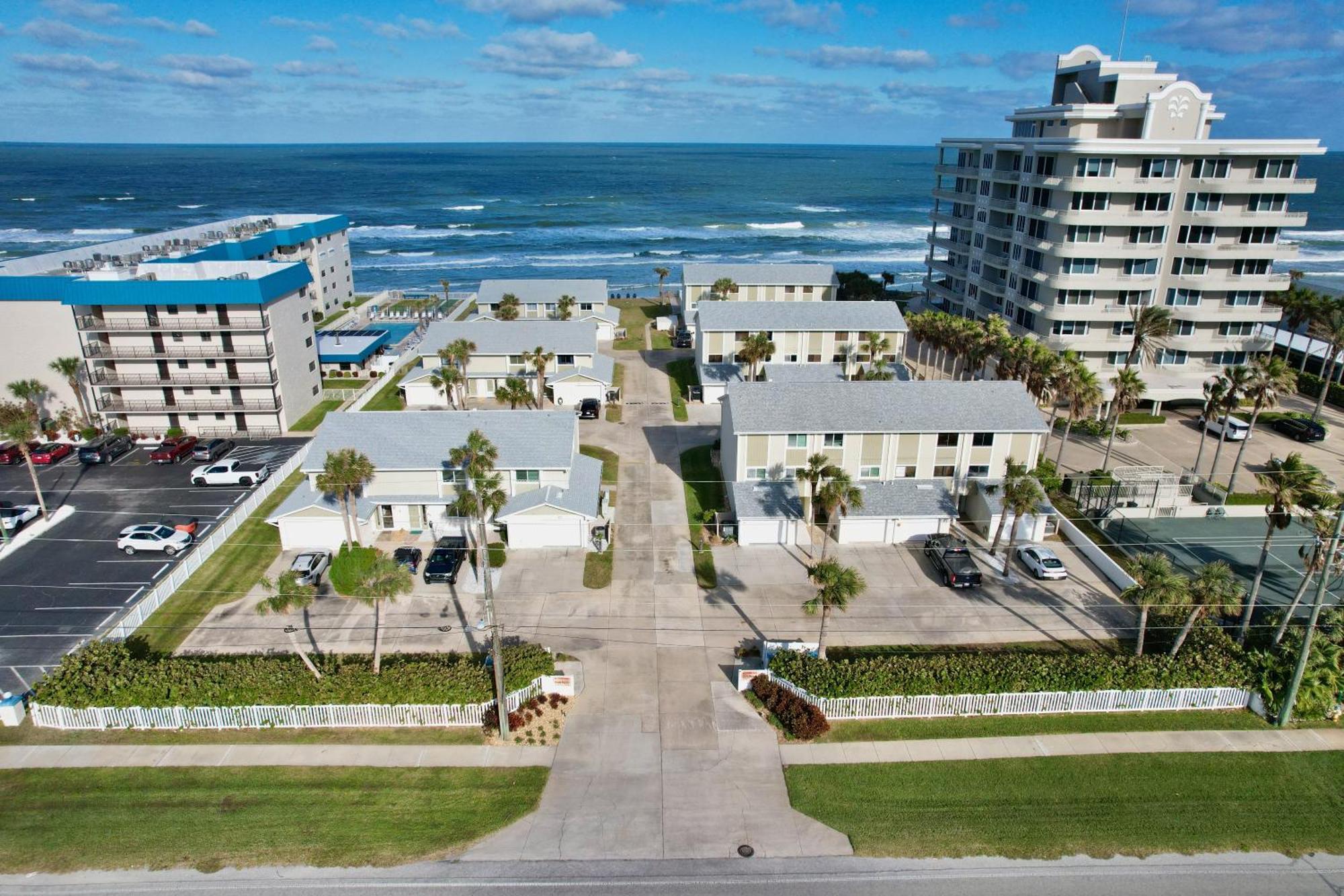 Zen Beach Retreat - Ocean View Townhouse -No Drive Beach نيو سميرنا بيتش المظهر الخارجي الصورة