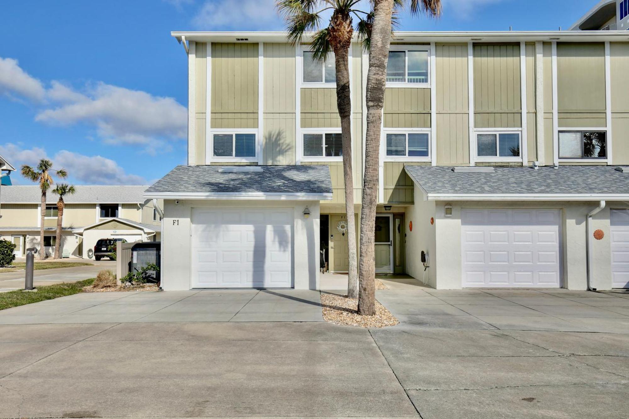 Zen Beach Retreat - Ocean View Townhouse -No Drive Beach نيو سميرنا بيتش المظهر الخارجي الصورة